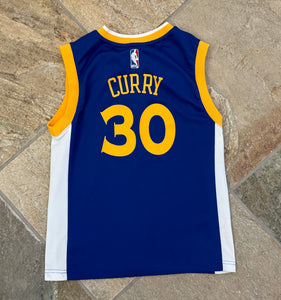 Golden State Warriors Stephen Curry Adidas Basketball Jersey, Size Youth Medium, 8-10