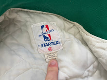 Load image into Gallery viewer, Vintage Boston Celtics Starter Satin Basketball Jacket, Size Medium