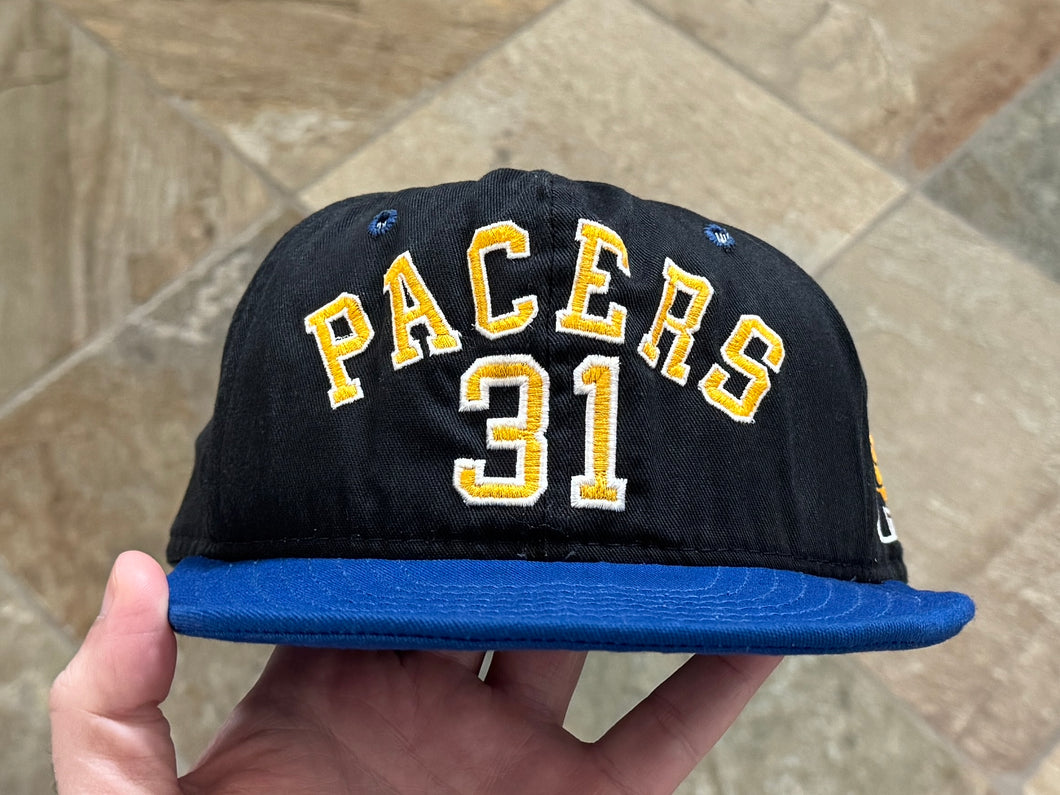 Vintage Indiana Pacers Reggie Miller AJD Snapback Basketball Hat