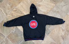 Load image into Gallery viewer, Vintage Detroit Pistons Starter Parka Basketball Jacket, Size Large