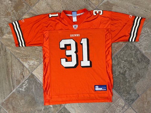 Vintage Cleveland Browns William Green Reebok Football Jersey, Size Large