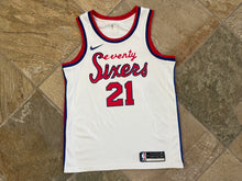 Load image into Gallery viewer, Philadelphia 76ers Joel Embiid Nike Swingman Basketball Jersey, Size 44, Medium