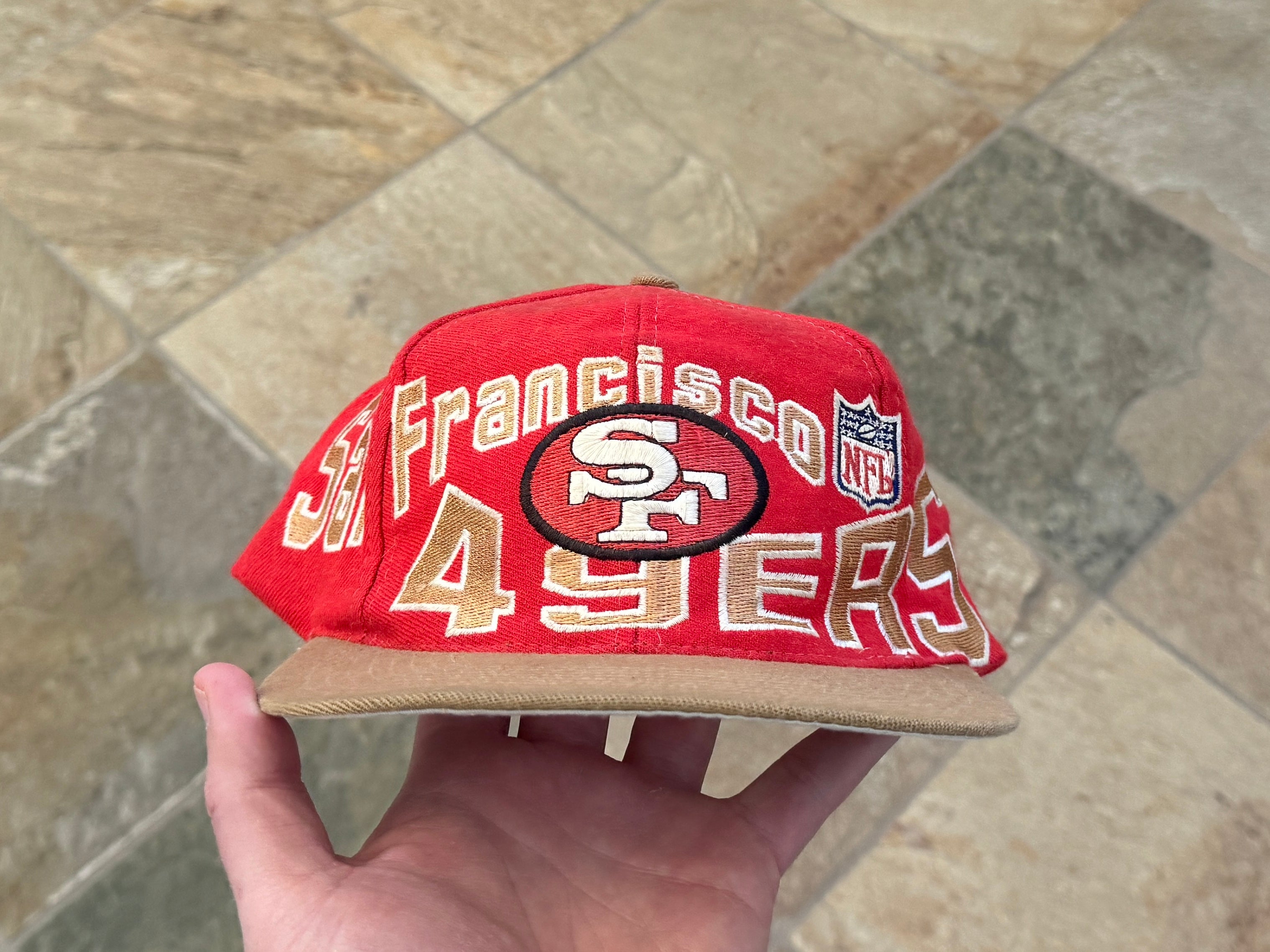 Vintage San Francisco 49ers Apex One Snapback Football Hat – Stuck