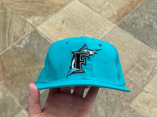 Vintage Florida Marlins New Era Pro Fitted Baseball Hat, Size 7 3/8