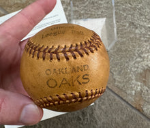 Load image into Gallery viewer, Vintage Oakland Oaks Lefty O’Doul Secretarial Autographed Signed PCL Baseball ###