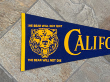 Load image into Gallery viewer, Vintage California Cal Golden Bears College Pennant
