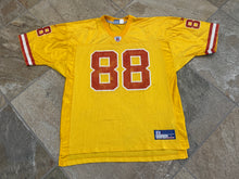 Load image into Gallery viewer, Vintage Kansas City Chiefs Tony Gonzalez Reebok Football Jersey, Size Large
