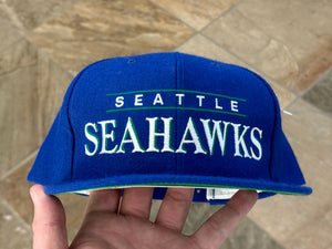 Vintage Seattle Seahawks Starter Snapback Football Hat