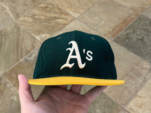 Vintage Oakland Athletics Sports Specialties Pro Fitted Baseball Hat, Size 7 3/8