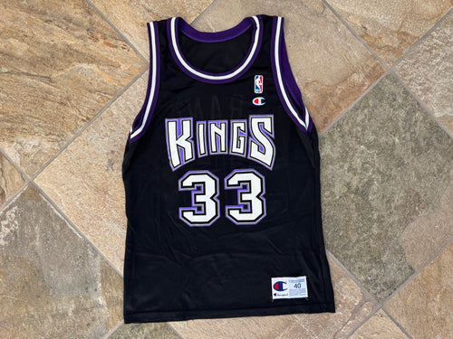 Vintage Sacramento Kings Brian Grant Champion Basketball Jersey, Size 40, Medium
