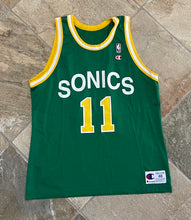 Load image into Gallery viewer, Vintage Seattle SuperSonics Detlef Schrempf Champion Basketball Jersey, Size 48, XL