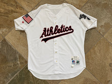 Load image into Gallery viewer, Vintage Oakland Athletics 4th of July Russell Baseball Jersey, Size 52, XXL