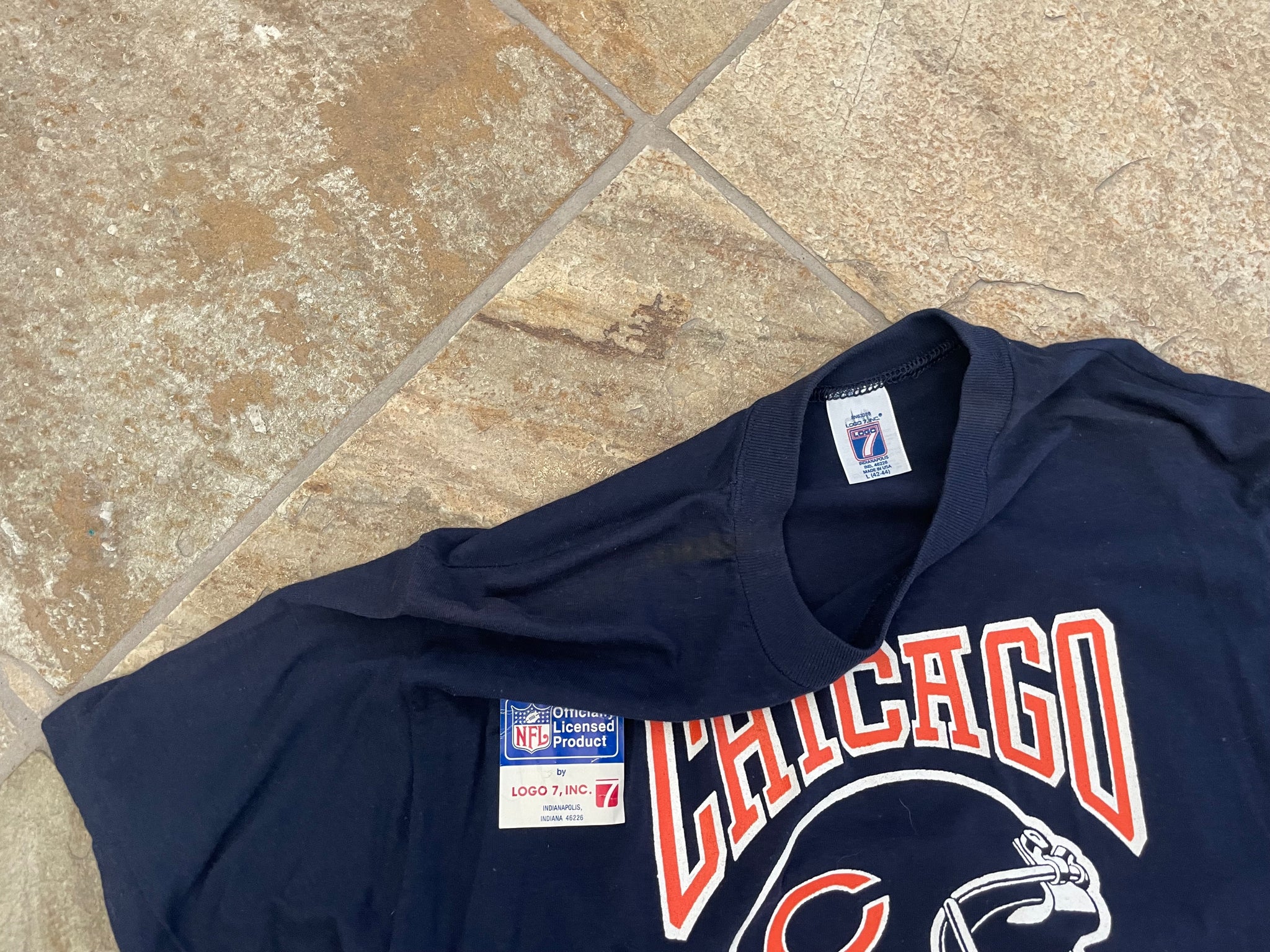 Vintage Chicago Bears NFL Football Made In USA Jersey Size Large