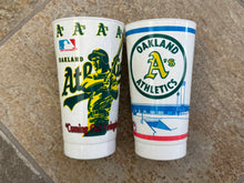 Load image into Gallery viewer, Vintage 90s Oakland Athletics Coliseum Souvenir Baseball Cups ###