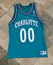 Load image into Gallery viewer, Vintage Charlotte Hornets Tony Delk Champion Basketball Jersey, Size 44, Large