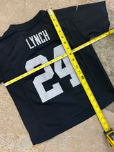 Load image into Gallery viewer, Oakland Raiders Marshawn Lynch Nike Football Jersey, Size Youth Medium, 5-6