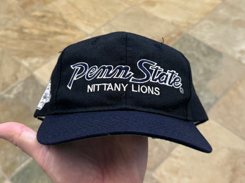 Vintage Penn State Nittany Lions Sports Specialties Script Snapback College Hat