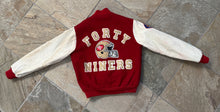 Load image into Gallery viewer, Vintage San Francisco 49ers Chalkline Letterman Football Jacket, Size Medium