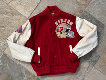 Load image into Gallery viewer, Vintage San Francisco 49ers Chalkline Letterman Football Jacket, Size Medium