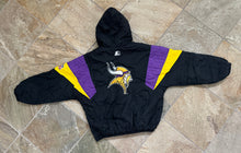 Load image into Gallery viewer, Vintage Minnesota Vikings Starter Parka Football Jacket, Size Large