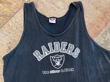 Load image into Gallery viewer, Vintage Oakland Raiders F the Hater Tank Top Football TShirt, Size Large
