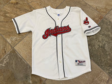 Load image into Gallery viewer, Vintage Cleveland Indians Omar Vizquel Majestic Baseball Jersey, Size Youth Large, 14-16