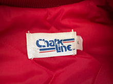 Load image into Gallery viewer, Vintage San Francisco 49ers Chalkline Satin Football Jacket, Size Large