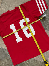 Load image into Gallery viewer, Vintage San Francisco 49ers Joe Montana Sand Knit Football Jersey, Size Large