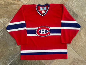 Vintage Montreal Canadiens CCM Hockey Jersey, Size Large