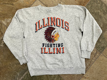 Load image into Gallery viewer, Vintage Illinois Fighting Illini Galt Sand Sweatshirt, Size Large