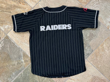 Load image into Gallery viewer, Vintage Los Angeles Raiders Starter Pinstripe Football Jersey, Size Large
