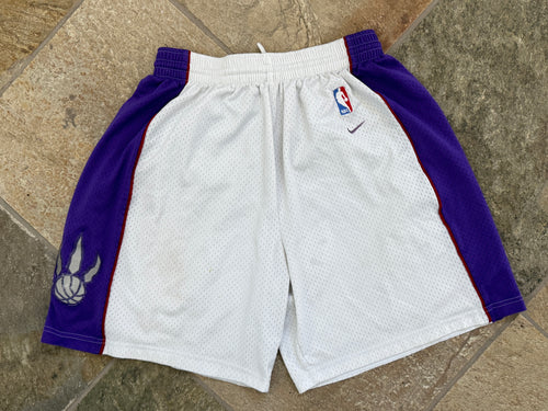 Vintage Toronto Raptors Nike Basketball Shorts, Size Large