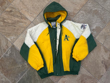 Load image into Gallery viewer, Vintage Oakland Athletics Starter Parka Baseball Jacket, Size XL