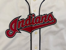 Load image into Gallery viewer, Vintage Cleveland Indians Omar Vizquel Majestic Baseball Jersey, Size Youth Large, 14-16