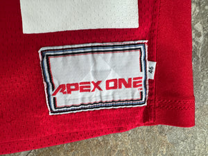 Vintage Wisconsin Badgers John Hall Team Issued Apex One College Football Jersey