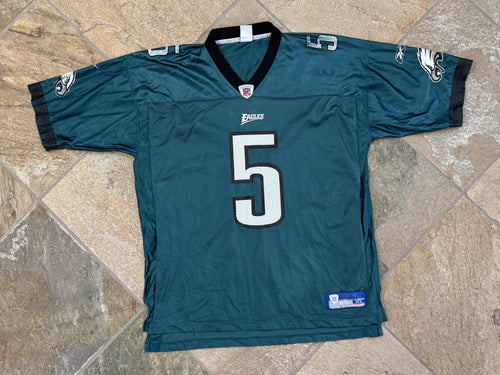Vintage Philadelphia Eagles Donovan McNabb Reebok Football Jersey, Size XL