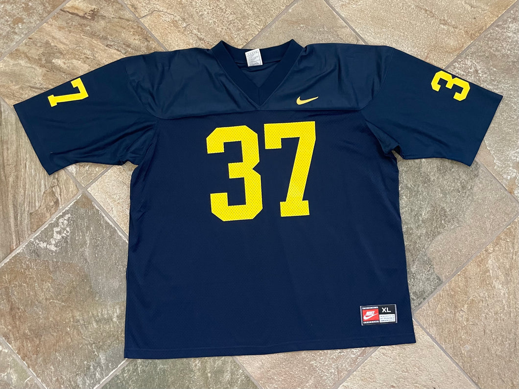 Vintage Michigan Wolverines Jarret Irons Nike College Football Jersey, Size XL