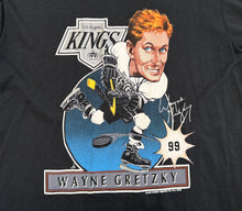 Load image into Gallery viewer, Vintage Los Angeles Kings Wayne Gretzky Salem Hockey TShirt, Size Large