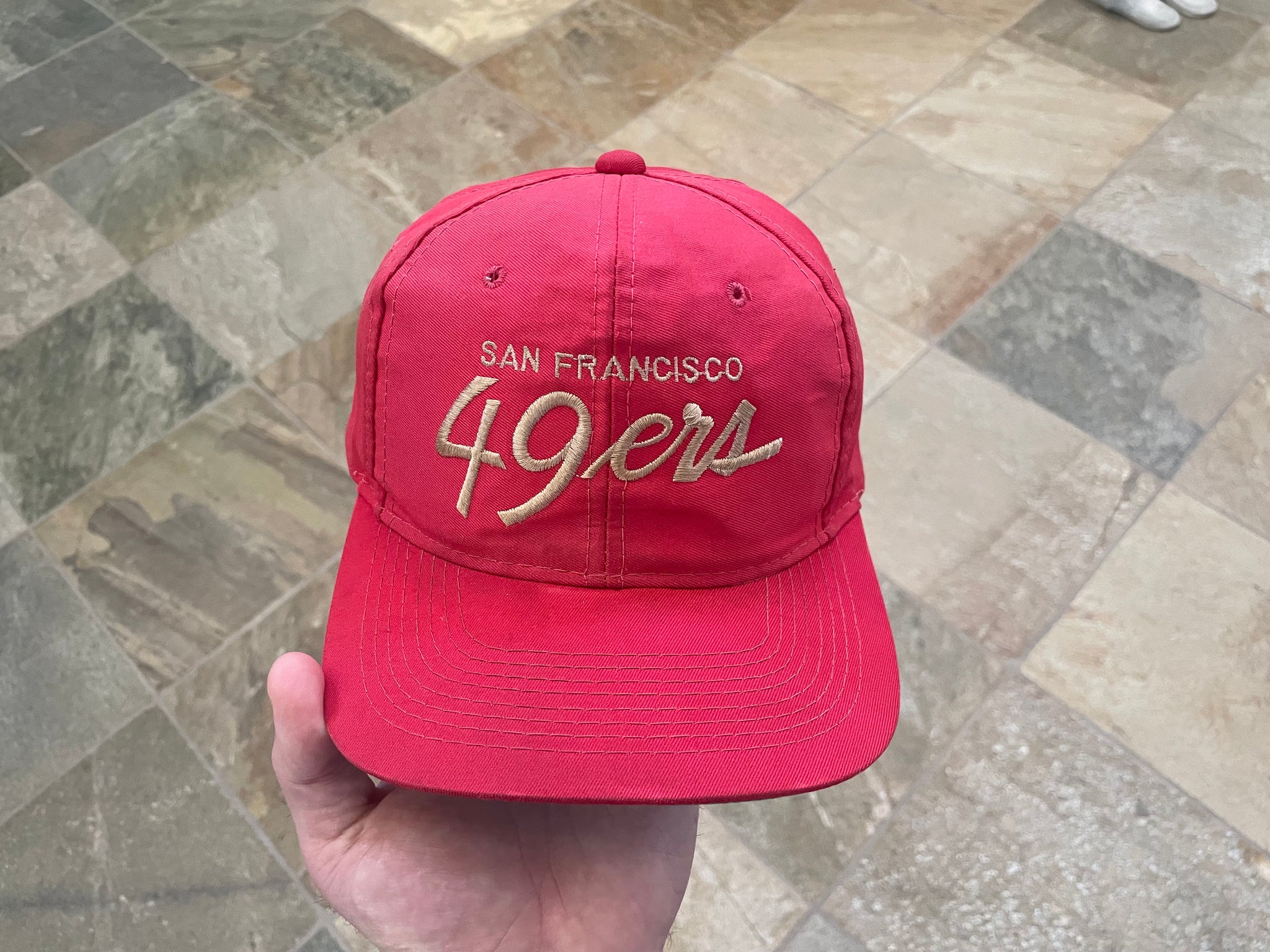 Vintage San Francisco 49ers Sports Specialties Twill Script