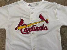 Load image into Gallery viewer, Vintage St. Louis Cardinals Majestic Baseball Jersey, Size Youth Medium, 10-12