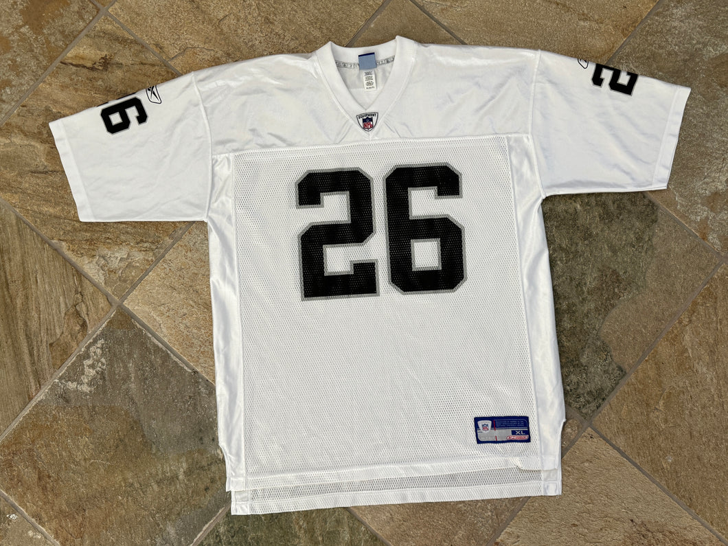 Vintage Oakland Raiders Rod Woodson Reebok Football Jersey, Size