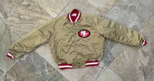 Load image into Gallery viewer, Vintage San Francisco 49ers Chalk Line Satin Football Jacket, Size Large