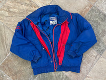 Load image into Gallery viewer, Vintage Buffalo Bills Triple FAT Goose Parka Football Jacket, Size Large