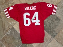 Load image into Gallery viewer, Vintage San Francisco 49ers Dave Wilcox Wilson Signed JSA Football Jersey, Size 46, Large
