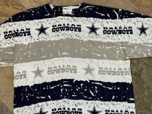 Load image into Gallery viewer, Vintage Dallas Cowboys All Over Print Football TShirt, Size XL