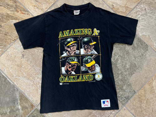 Vintage Oakland Athletics Amazing A’s Nutmeg Baseball TShirt, Size Medium