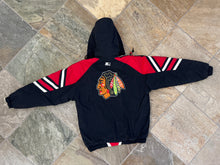 Load image into Gallery viewer, Vintage Chicago Blackhawks Starter Parka Hockey Jacket, Size Medium