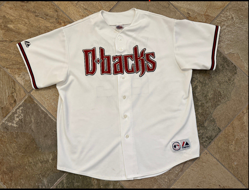 Vintage Arizona Diamondbacks Eric Byrnes Majestic Baseball Jersey, XXL