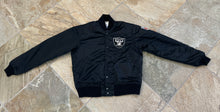 Load image into Gallery viewer, Vintage Los Angeles Raiders Starter Satin Football Jacket, Size Medium