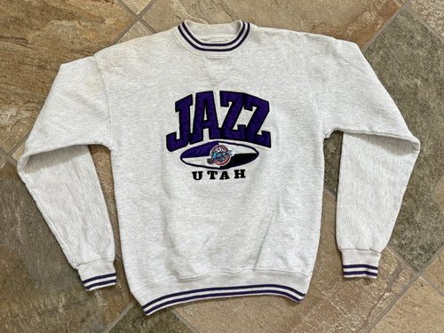 Vintage Utah Jazz Legends Basketball Sweatshirt, Size Youth Large, 12-14